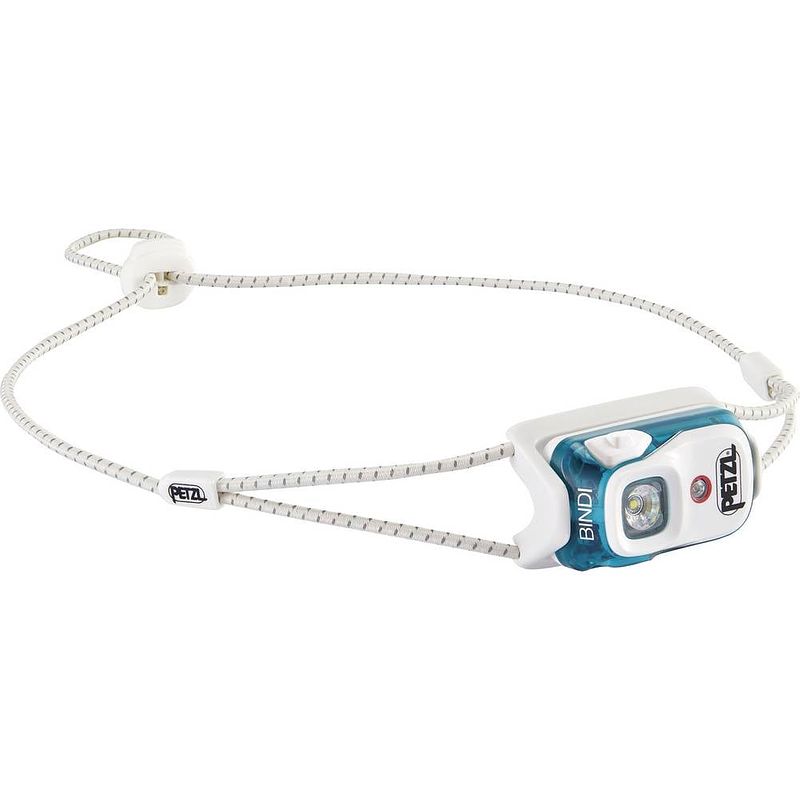 Foto van Petzl bindi led hoofdlamp werkt op een accu 200 lm e102aa02