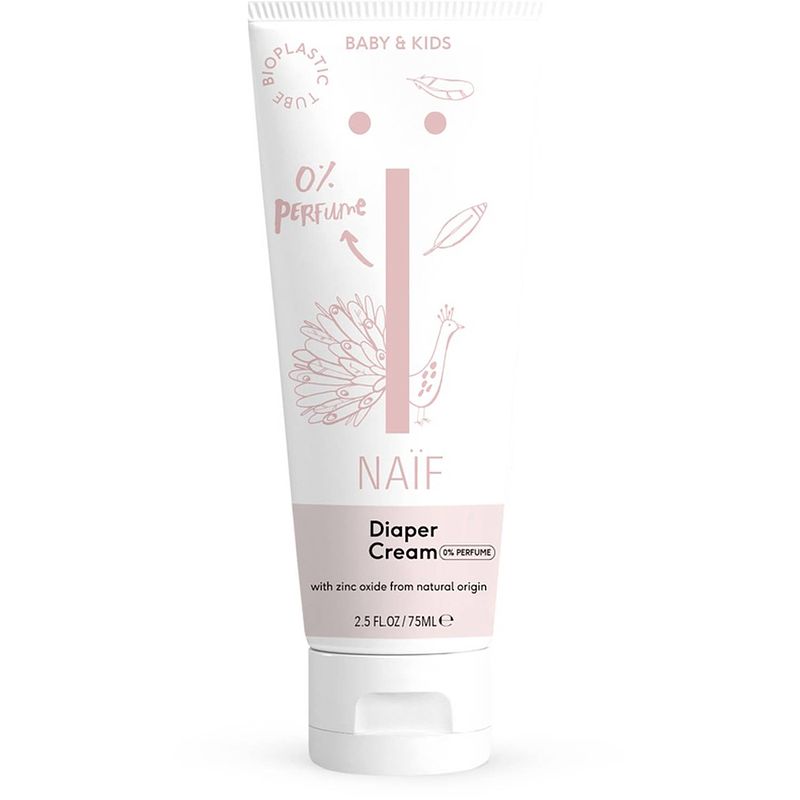 Foto van Naif - diaper cream / luierzalf - 0% parfum - 75 ml