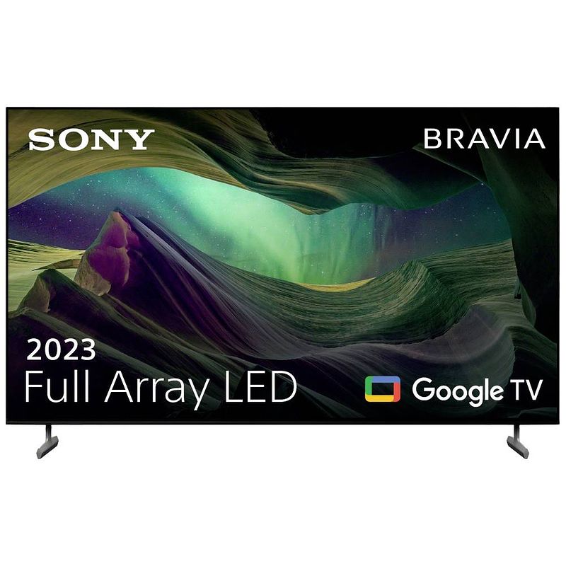 Foto van Sony kd55x85laep lcd-tv 139.7 cm 55 inch energielabel f (a - g) ci+*, dvb-c, dvb-s, dvb-s2, dvb-t, dvb-t2, wifi, uhd, smart tv zwart