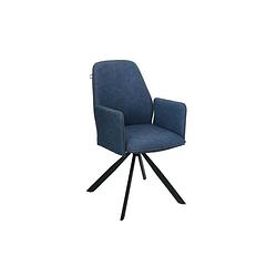 Foto van Feel furniture - eetkamerstoel - vince - blauw