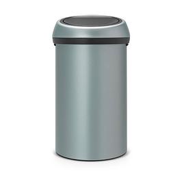 Foto van Brabantia touch bin afvalemmer 60 liter - metallic mint