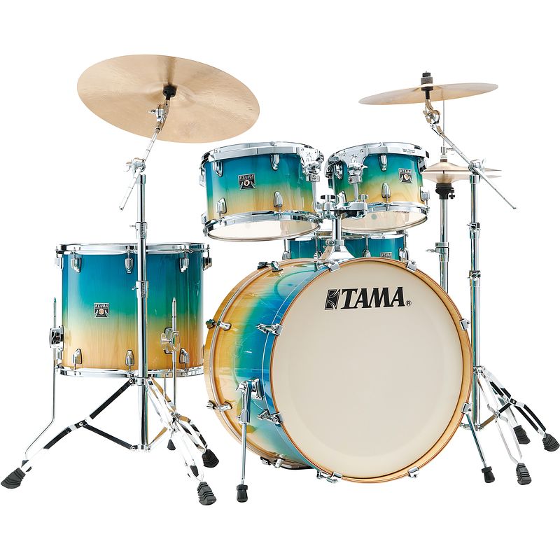 Foto van Tama cl52krs-pclp superstar classic 5-delige ketelset caribbean lacebark pine