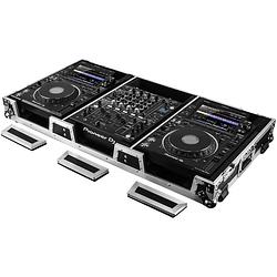 Foto van Odyssey fz12cdjwxd2 koffer voor 12 inch dj-mixer en mediaspelers