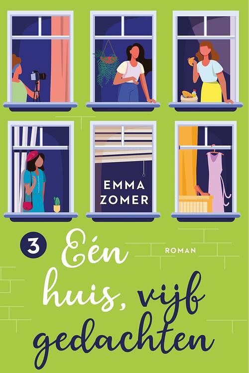 Foto van Eén huis, vijf gedachten - emma zomer - ebook (9789020542202)