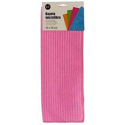 Foto van Bigbuy home poetsdoek 40 x 30 x 1 cm microvezel roze