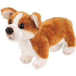 Foto van Pluche knuffel dieren corgi hond 13 cm - knuffel huisdieren