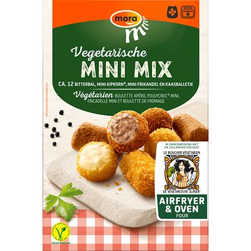 Foto van Mora vegetarische mini mix 240g bij jumbo