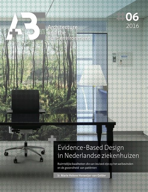 Foto van Evidence-based design in nederlandse ziekenhuizen - marie helene herweijer-van gelder - paperback (9789461866325)
