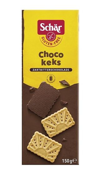 Foto van Schar koekjes met pure chocolade glutenvrij