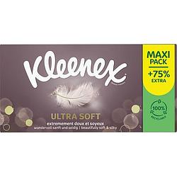 Foto van Kleenex ultra soft tissues maxi 112 stuks bij jumbo