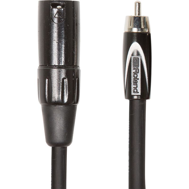 Foto van Roland rcc-10-rcxm xlr (male)- rca kabel 3 meter