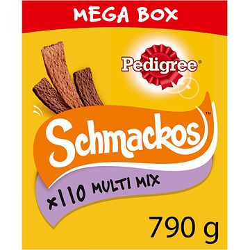 Foto van Pedigree schmackos megabox hondensnacks 790g bij jumbo