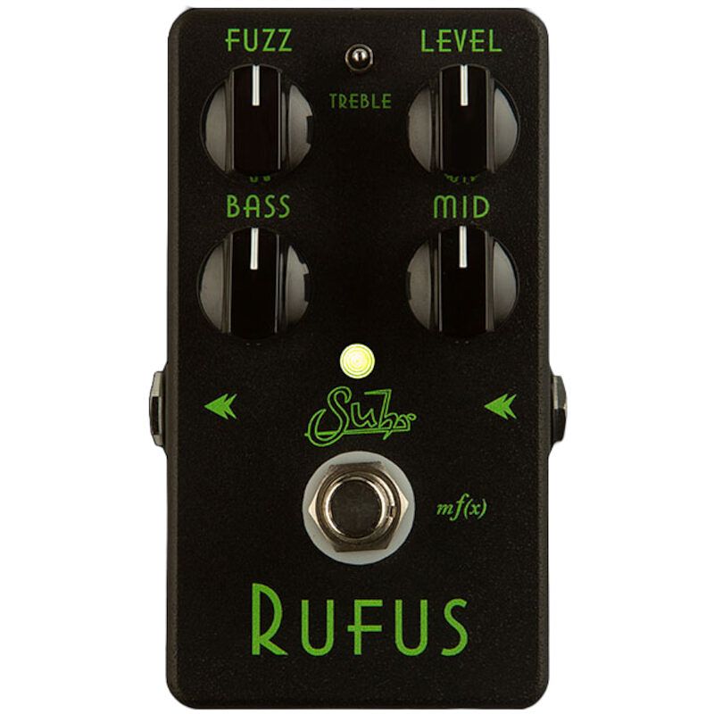 Foto van Suhr rufus fuzz black pedal