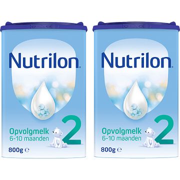 Foto van Nutrilon opvolgmelk 2 6+ maanden 2 x 800g bij jumbo