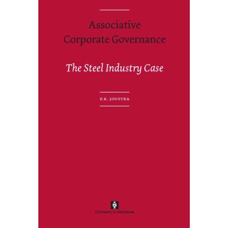 Foto van Associative corporate governance - uva