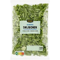 Foto van Jumbo gesneden snijbonen 400g aanbieding bij jumbo | 2 voor 3.50