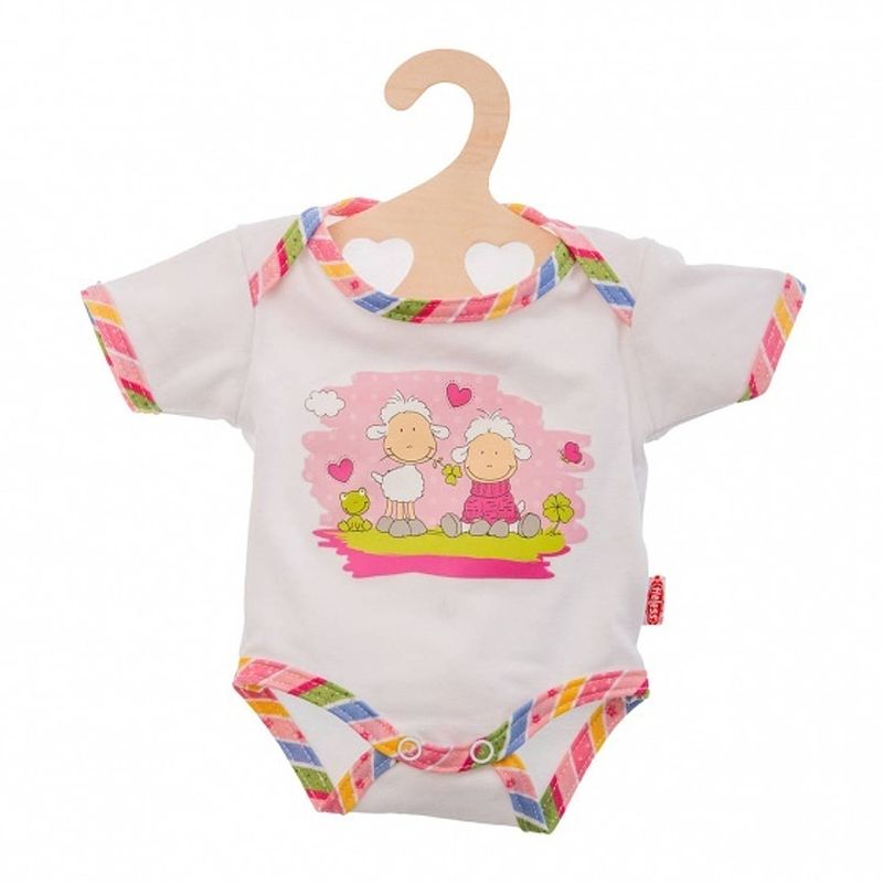 Foto van Heless poppenkleding romper wit 35-45 cm