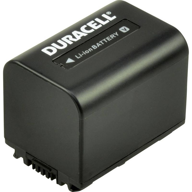 Foto van Duracell np-fv70 camera-accu vervangt originele accu np-fv70 7.4 v 1640 mah