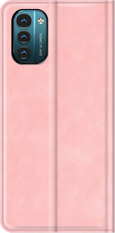 Foto van Just in case wallet magnetic nokia g11 / g21 book case roze