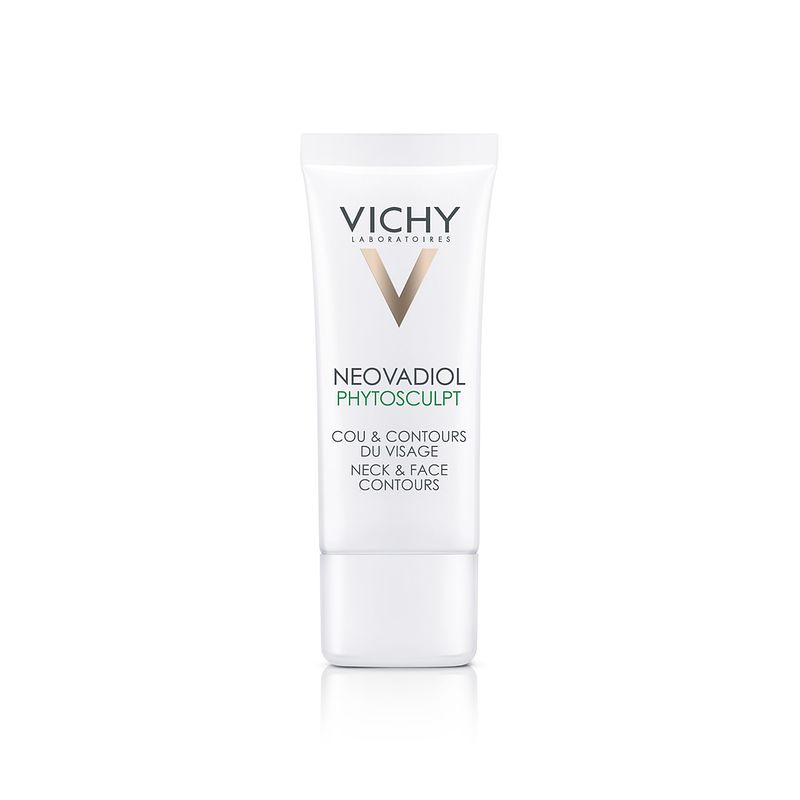 Foto van Vichy neovadiol phytosculpt dagcrème voor hals en kaaklijn