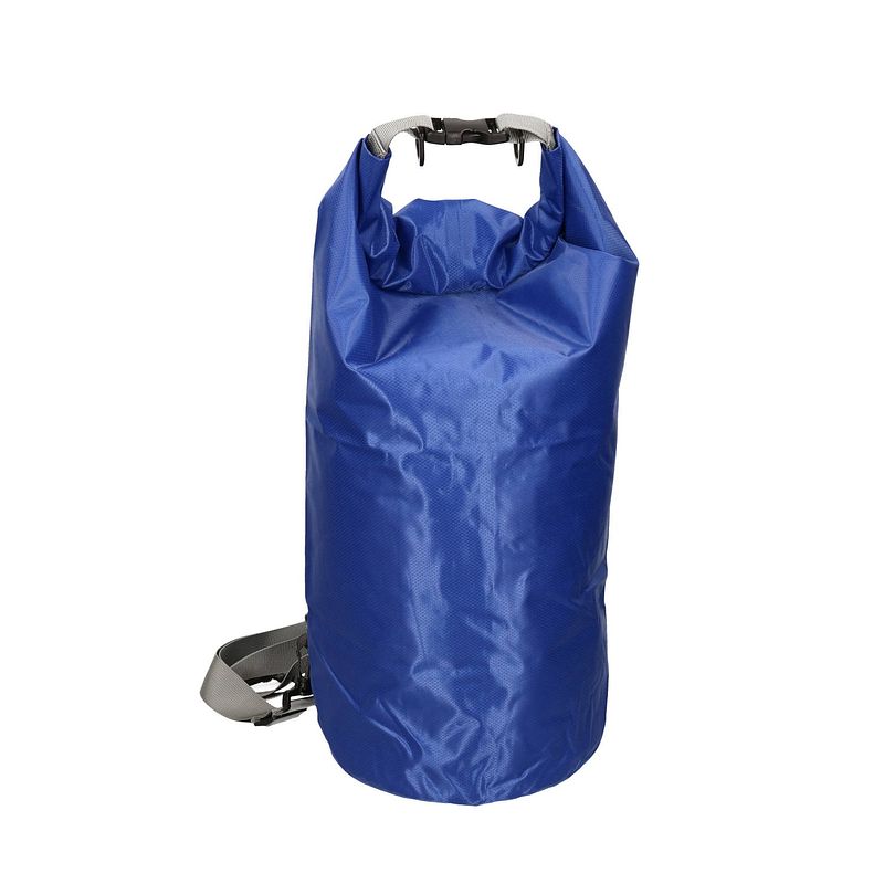 Foto van Waterdichte duffel bag/plunjezak 20 liter blauw - reistas (volwassen)