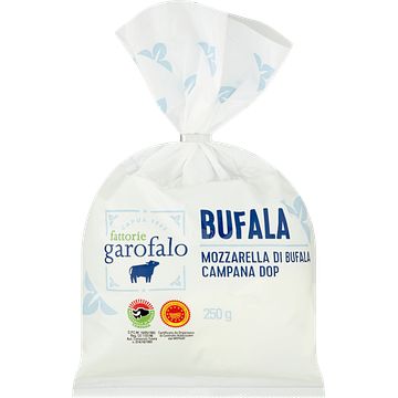 Foto van Fattorie garofalo mozzarella di bufala campana 250g bij jumbo