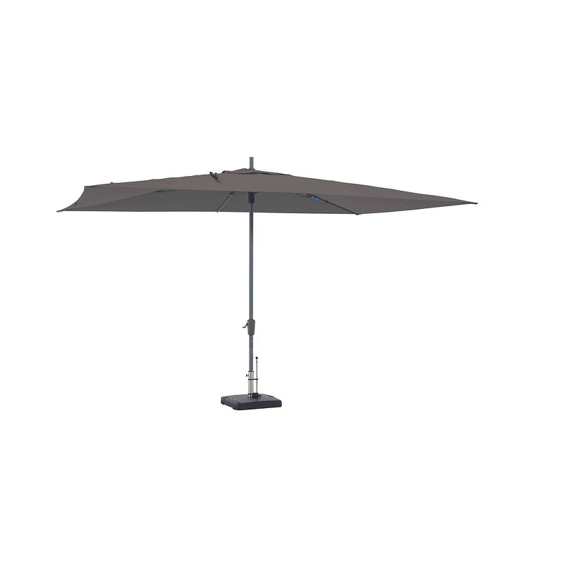 Foto van Madison - parasol rectangle taupe - 400x300 - grijs