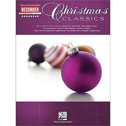 Foto van Hal leonard - christmas classics voor sopraanblokfluit