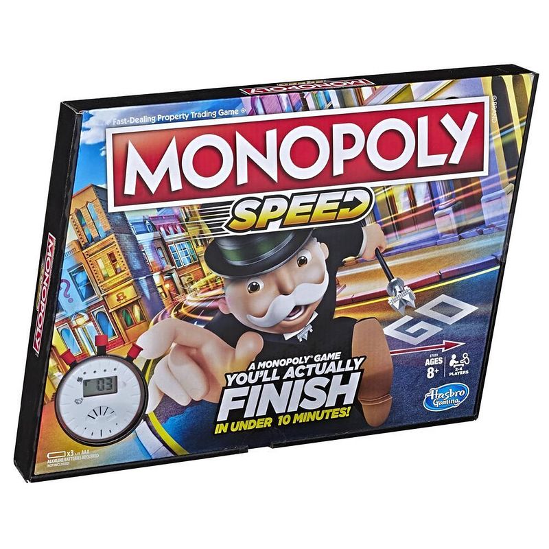 Foto van Hasbro bordspel monopoly speed (nl)