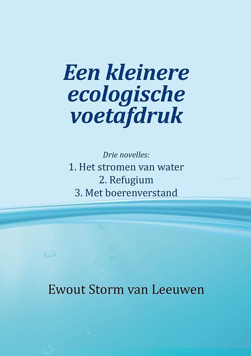 Foto van Een kleinere ecologische voetafdruk - ewout storm van leeuwen - ebook