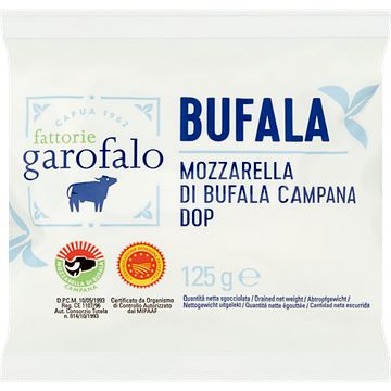 Foto van Fattorie garofalo mozzarella di bufala campana 125g bij jumbo