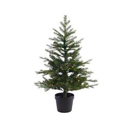 Foto van Everlands - mini kerstboom tafelboom 120 cm grandis pot tree