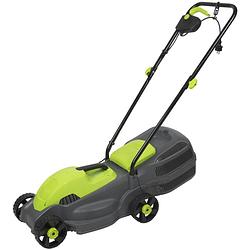 Foto van Kinzo garden elektrische grasmaaier -1100w - met opvangbak 30 liter - maaibreedte 320 mm - 3 maaihoogtes