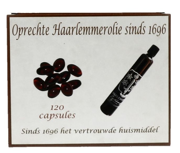 Foto van Haarlemmerolie capsules 120st