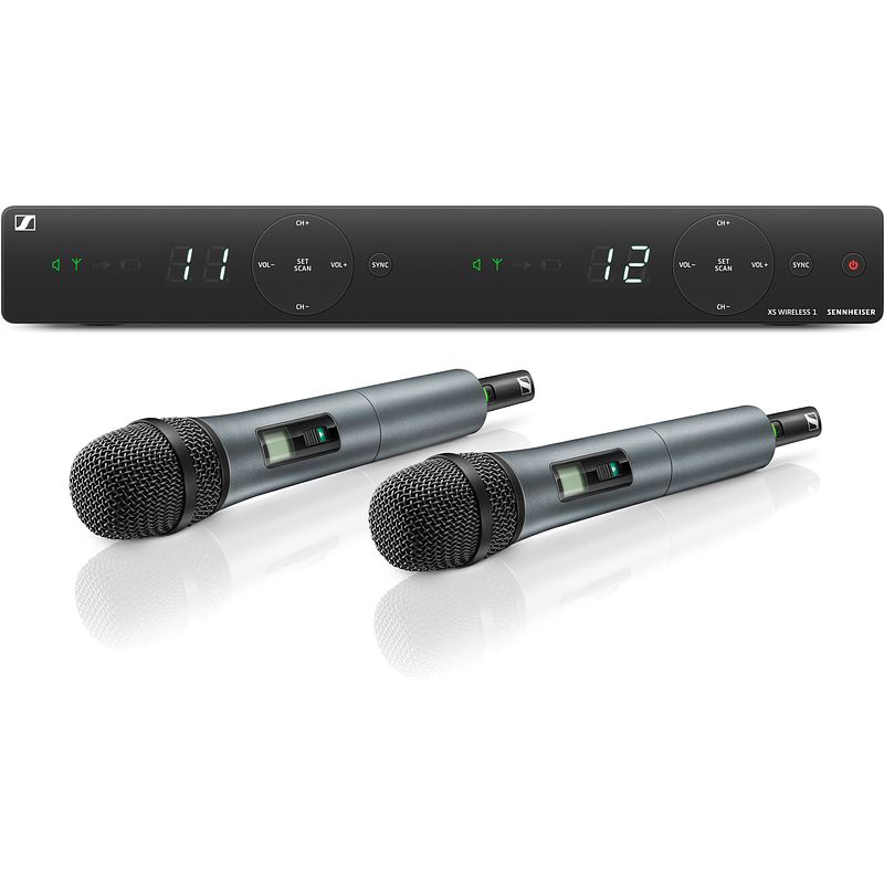 Foto van Sennheiser xsw 1-835 dual-b draadloze set (b: 614-638 mhz)