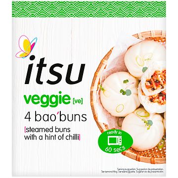 Foto van Itsu spicy veg bao'sbuns 4 stuks bij jumbo