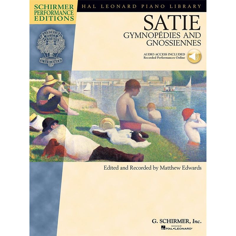 Foto van Hal leonard satie - gymnopedies and gnossiennes 6 stukken voor piano met online audio