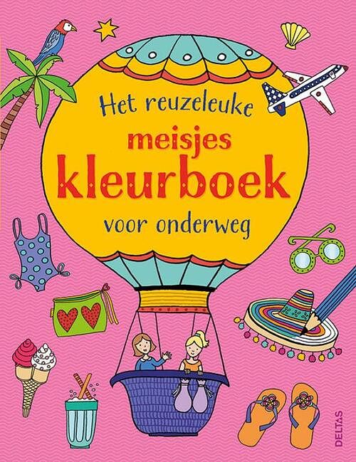 Foto van Het reuzeleuke meisjeskleurboek voor onderweg - speelgoed (9789044757569)