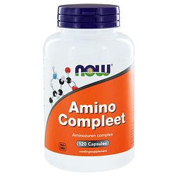 Foto van Now amino compleet capsules