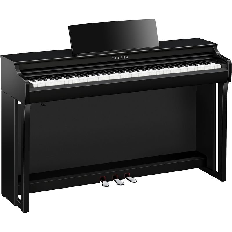 Foto van Yamaha clp-825 pe digitale piano zwart hoogglans