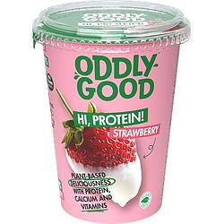 Foto van Oddlygood protein strawberry gurt 400g bij jumbo