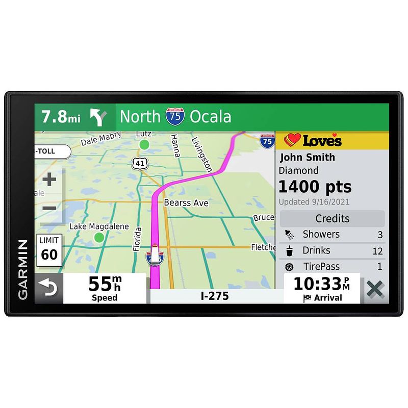 Foto van Garmin dēzl™ lgv610 mt-d eu navigatiesysteem voor vrachtwagens 15.24 cm 6 inch europa