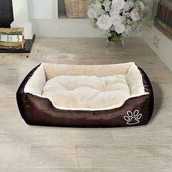 Foto van The living store hondenmand - comfort - hondenbed - 90 x 70 x 20 cm - anti-slip onderkant