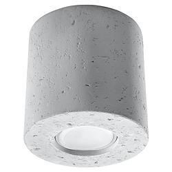 Foto van Sollux plafondlamp orbis beton