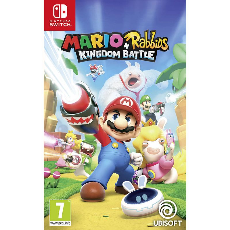 Foto van Nintendo mario + rabbids kingdom battle switch