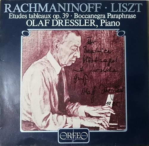 Foto van Liszt, rachmaninoff dresler - lp (4011790010113)