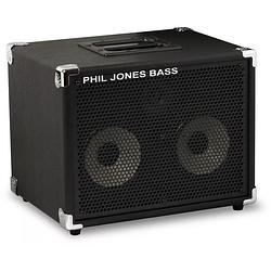 Foto van Phil jones bass cab-27 200w 2x7 inch basgitaar speakerkast