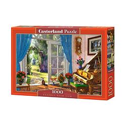 Foto van Castorland legpuzzel doorway room view 1000 stukjes