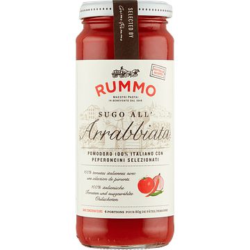 Foto van Rummo sugo all's arrabbiata 340g bij jumbo