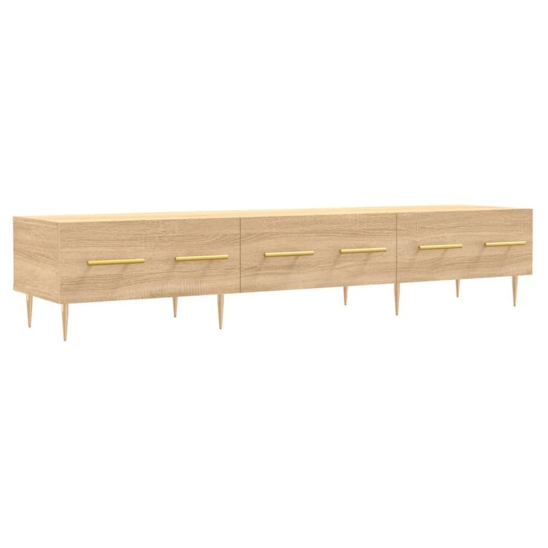 Foto van Vidaxl tv-meubel 150x36x30 cm bewerkt hout sonoma eikenkleurig